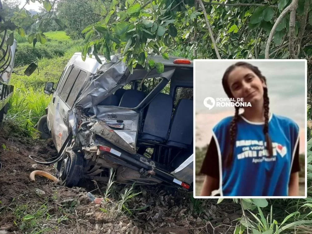Morre estudante do Ifro vítima de grave acidente entre van e caminhão na BR-364