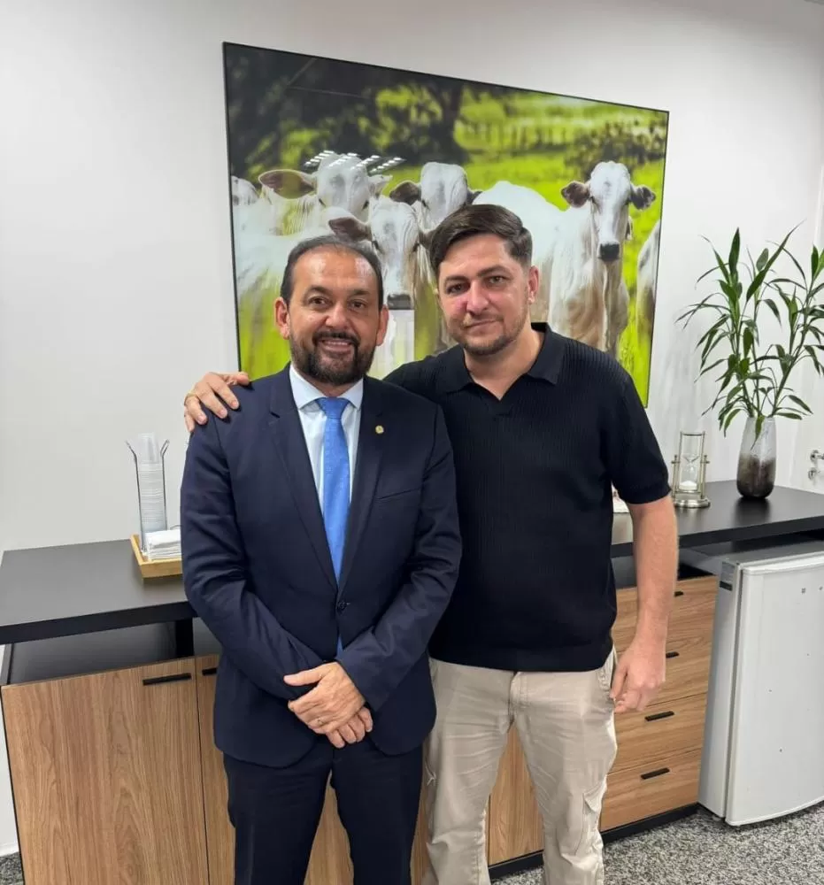 Maycon Roberto reforça compromisso político com o deputado estadual Laerte Gomes e projeta parceria para 2026