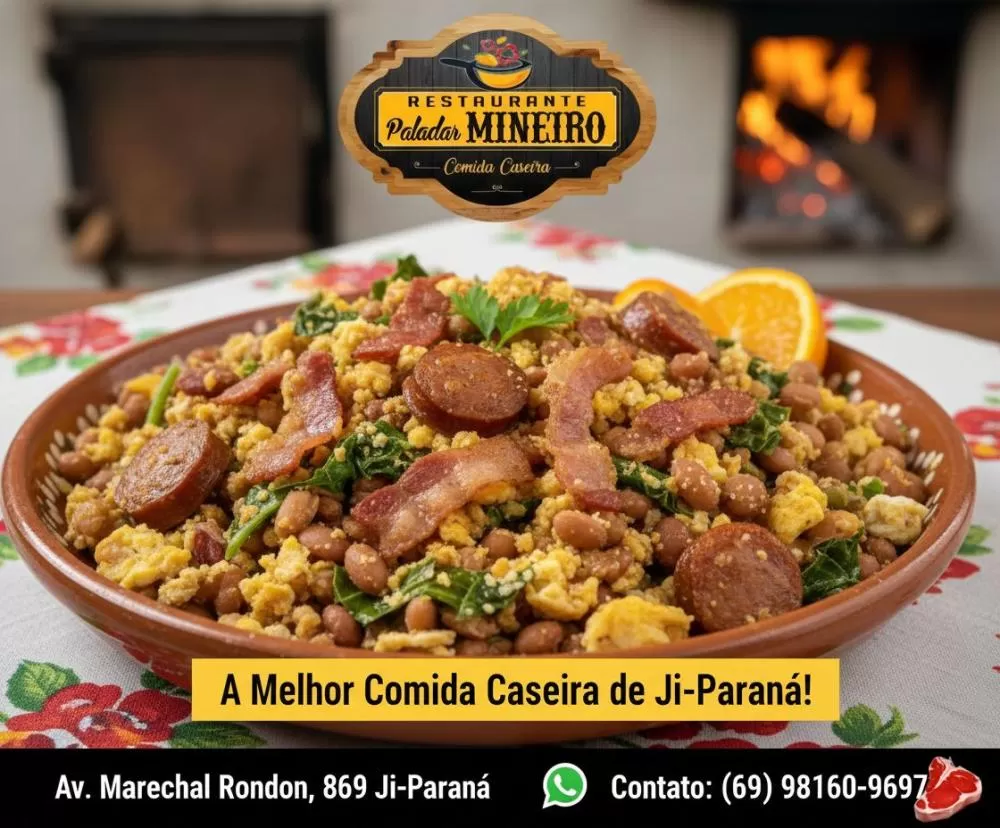O verdadeiro sabor de Minas, agora no coração de Ji-Paraná! 