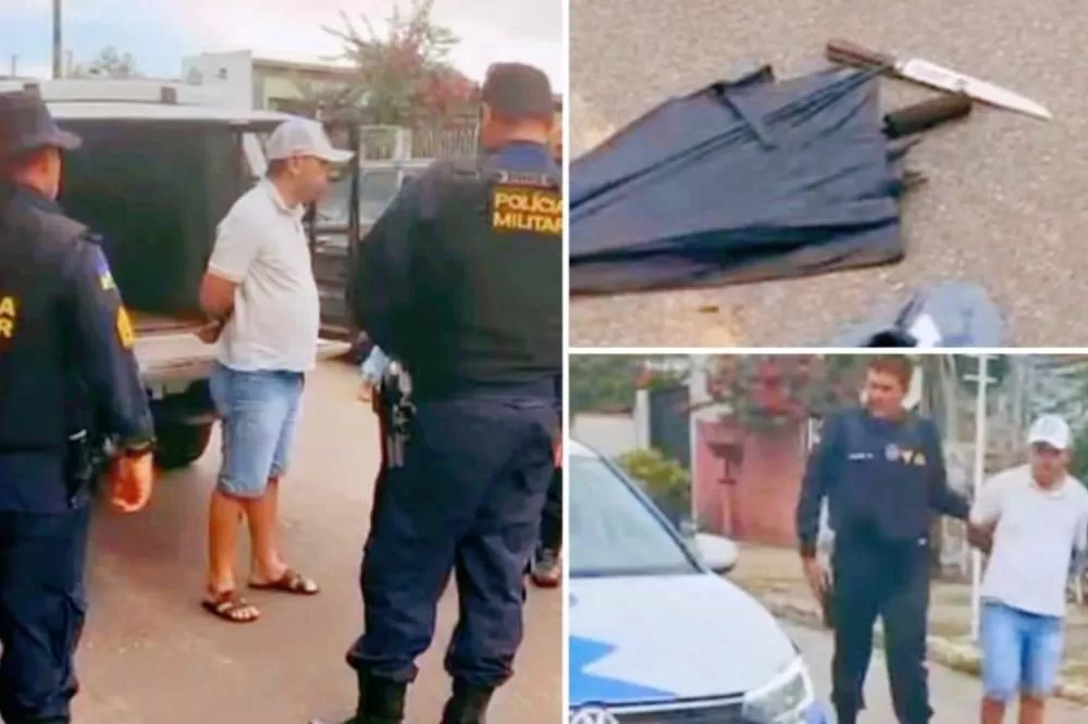 Homem é preso após ameaçar prefeito de Presidente Médici com faca