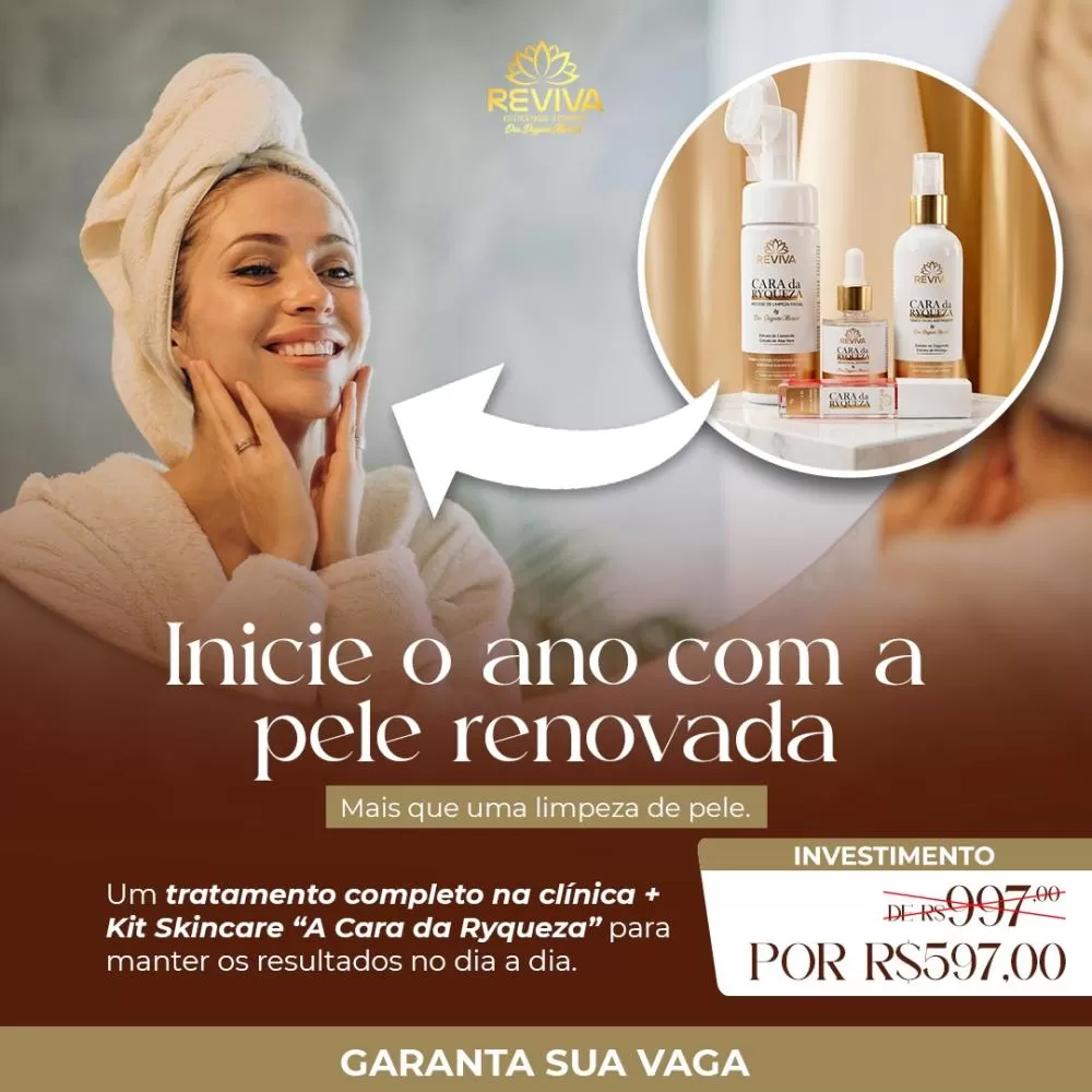 Linha “Cara da Ryqueza” aposta em skincare de alto padrão em Ji-Paraná
