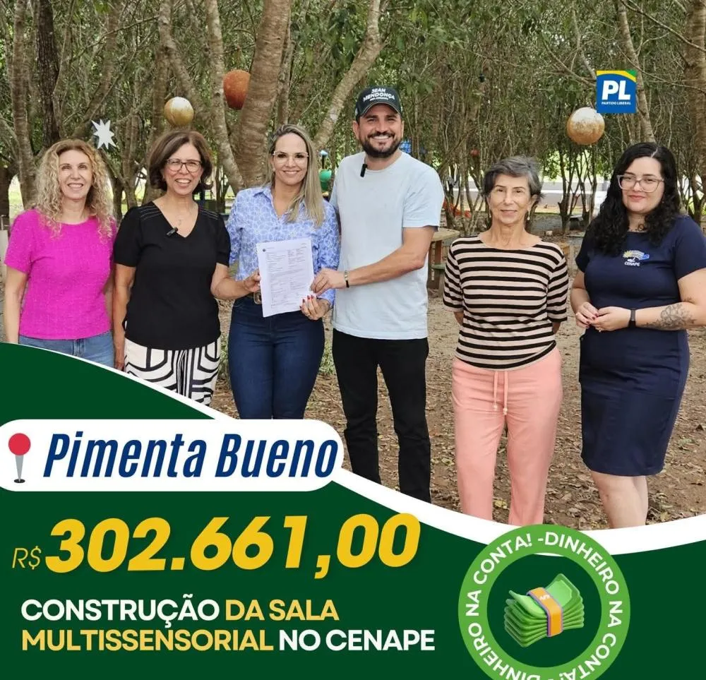 Jean Mendonça viabiliza investimento para implantação de sala multissensorial no CENAPE