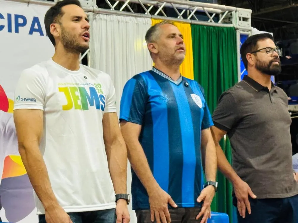 JEMS 2026 tem abertura marcada por emoção, integração e incentivo ao esporte em Ji-Paraná