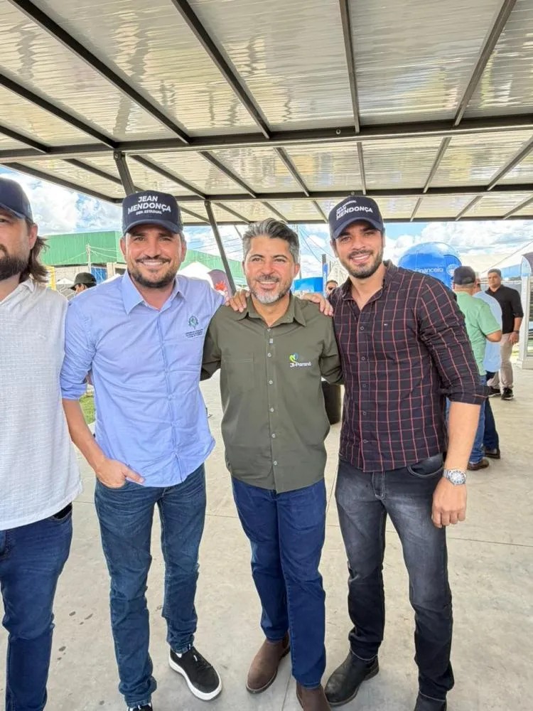 Deputado Jean Mendonça destaca força do agronegócio durante a Rondônia Rural Show Internacional