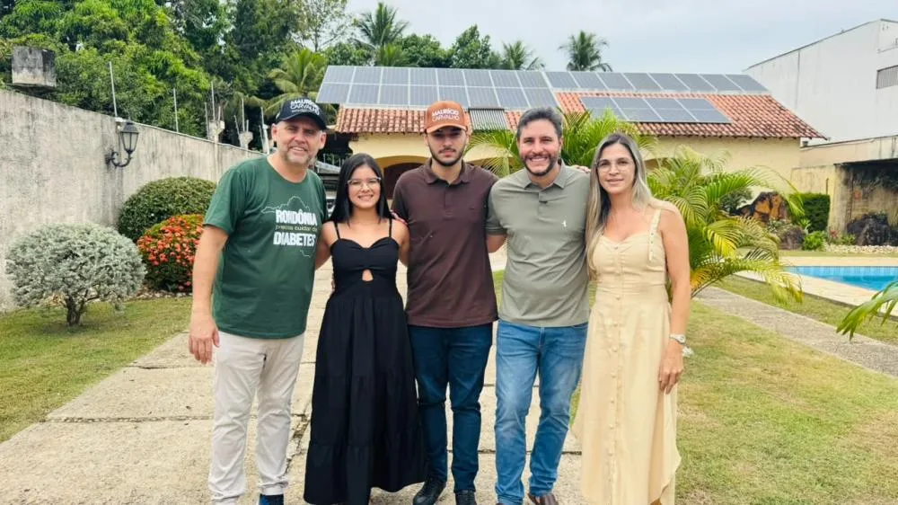 Maurício Carvalho e Marcelo Lemos participam de café entre lideranças em Ji-Paraná