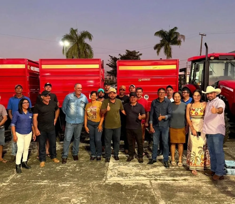 Laerte Gomes participa da entrega de 21 implementos agrícolas e reforça apoio à agricultura familiar em Nova União