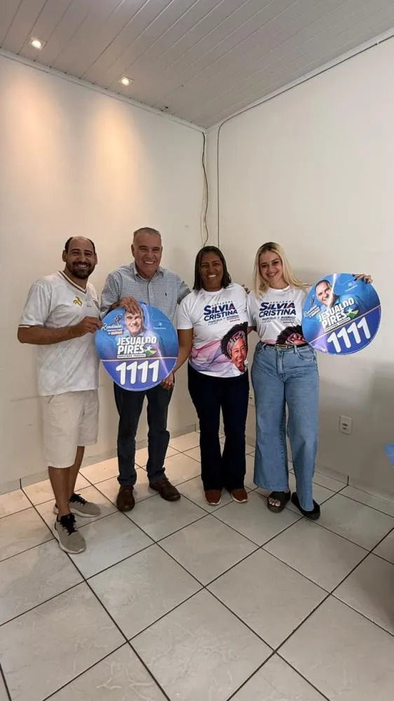 Primeiro dia oficial de campanha de Jesualdo Pires, candidato a deputado federal 11-11, fortalece bases nas principais cidades de Rondônia