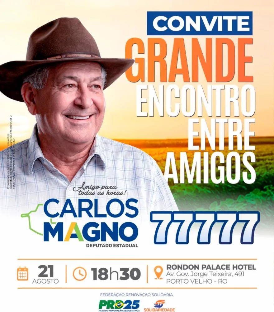 Carlos Magno reúne lideranças e apoiadores em encontro estratégico nesta sexta-feira