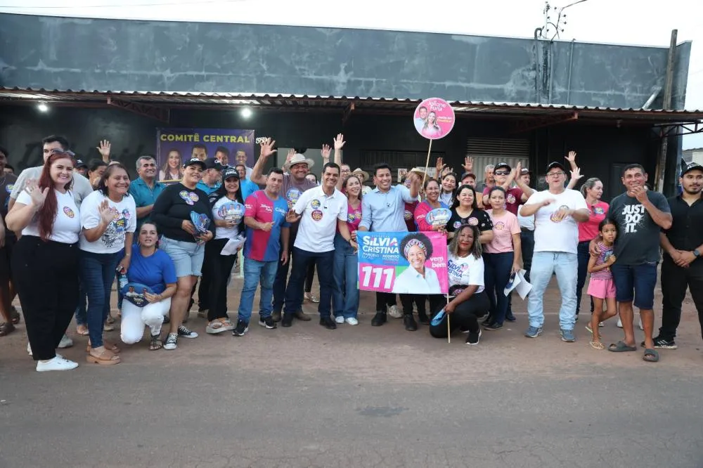 Cássio Gois inaugura comitê no Riozinho ao lado de Adailton Furia e Joliane Furia