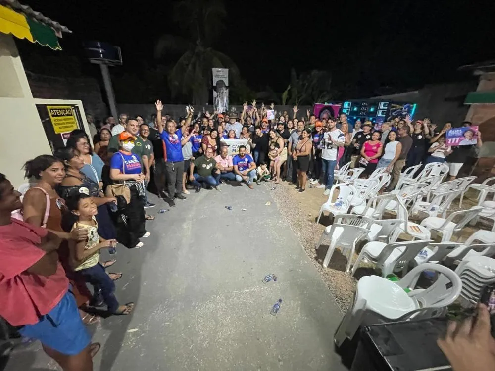 Carlos Magno e Silvia Cristina inauguram comitê de campanha na Zona Sul de Porto Velho