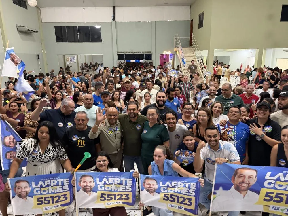 Laerte Gomes inicia semana com duas grandes reuniões de campanha em Porto Velho