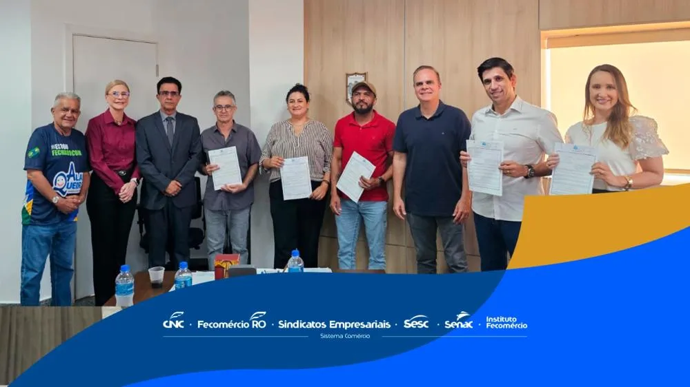 Fecomércio-RO e Simper-RO comemoram promulgação da Lei do Cartão Material Escolar e agradecem à Assembleia Legislativa de Rondônia