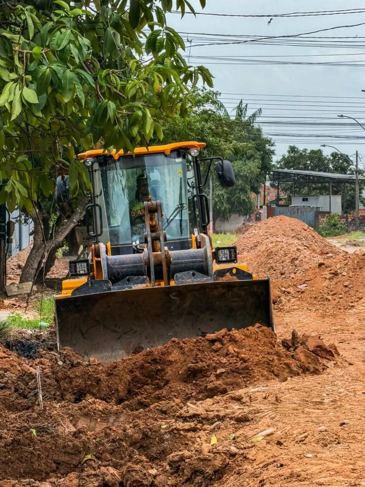 Obras de preparação para pavimentação avançam no bairro São Francisco