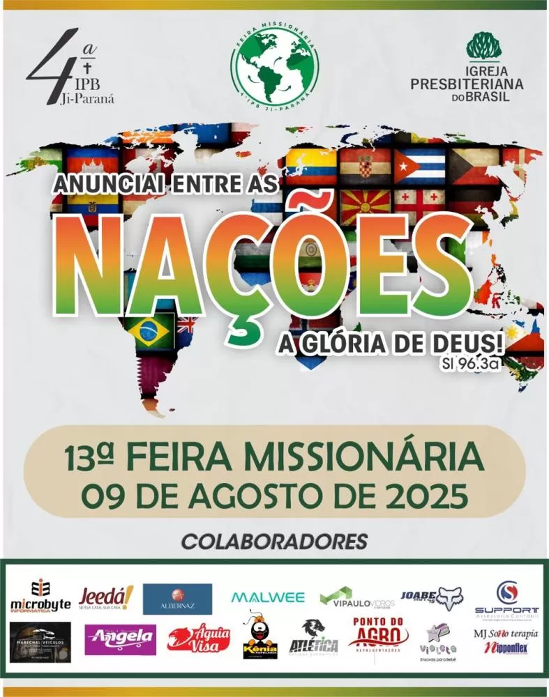 IV Igreja Presbiteriana realiza 13ª edição da Feira Missionária em Ji-Paraná