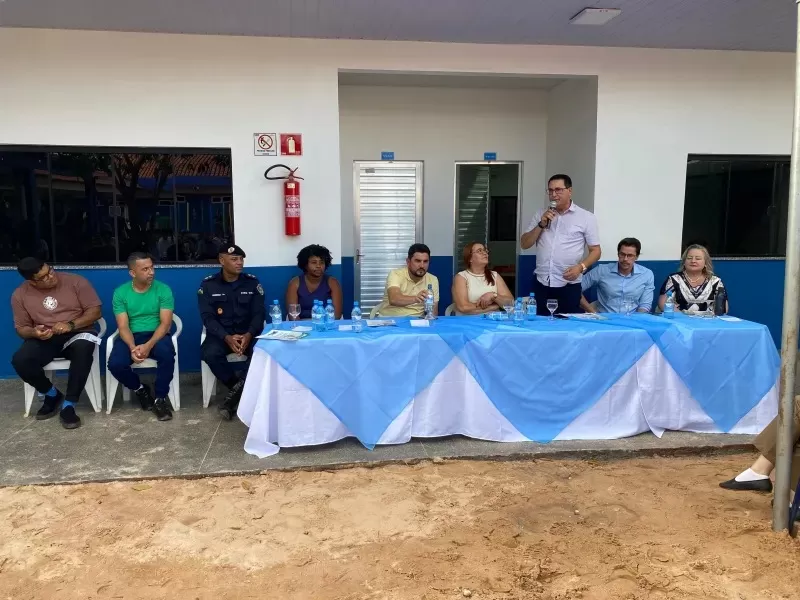 Prefeitura de Rolim de Moura entrega novas salas de aula na escola Neusa Santos de Oliveira