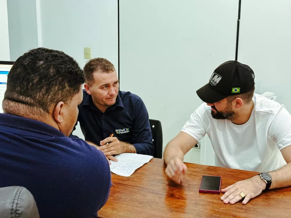 Deputado Nim Barroso acompanha com vereador Willian Cândido projetos estratégicos para Ji-Paraná