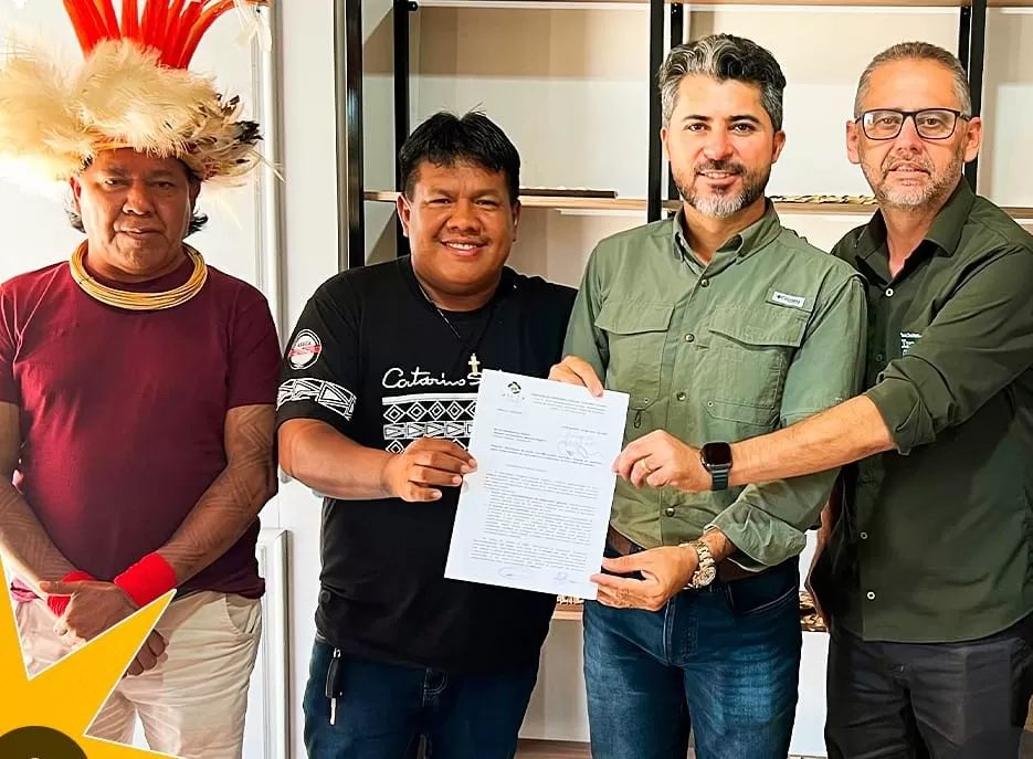  Vereador Marcelo Lemos assegura desenvolvimento e equipamentos para comunidade indígena em Ji-Paraná