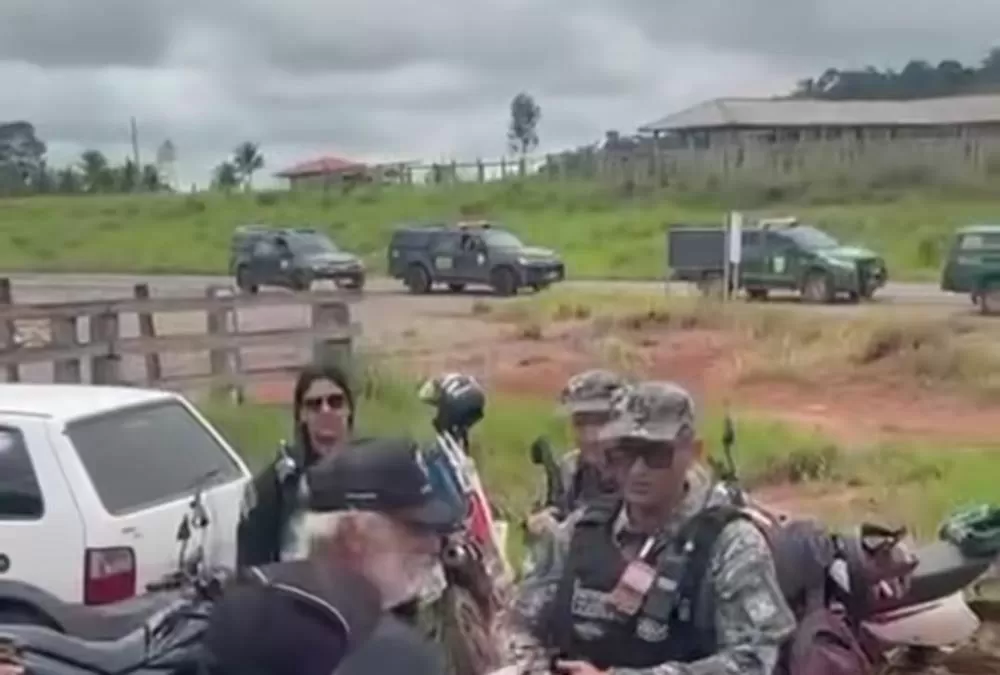 Produtores rurais protestam após decisão do STF determinar desocupação de área em Alvorada do Oeste